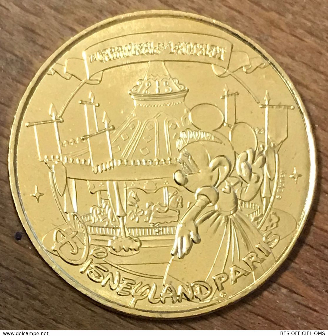 77 DISNEYLAND N°23 MINNIE LE CAROUSEL DISNEY MDP 2020 MÉDAILLE MONNAIE DE PARIS JETON TOURISTIQUE MEDALS COINS TOKENS - 2020