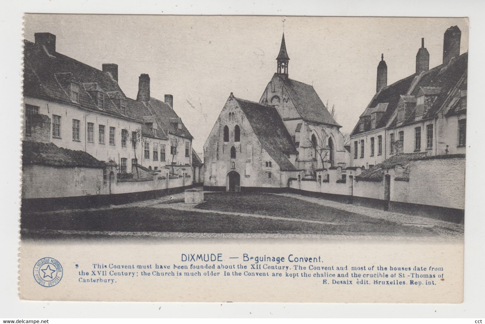 Dixmude  Diksmuide   Beguinage Convent - Diksmuide