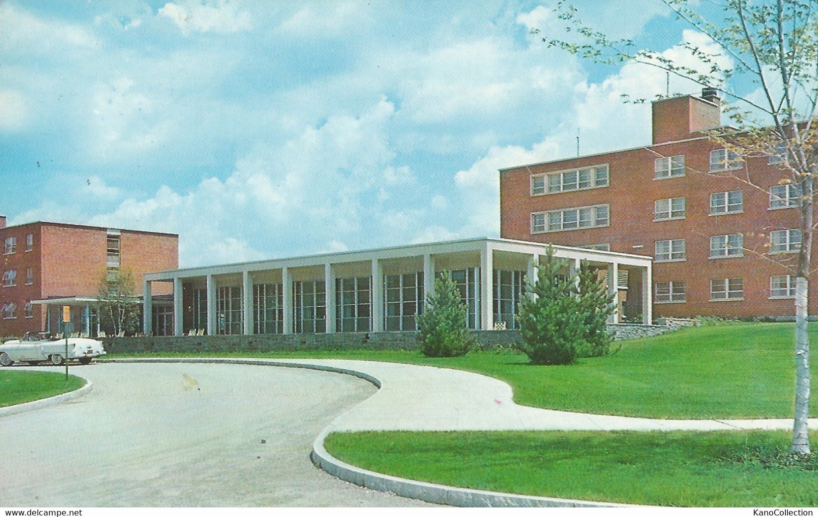 Syracuse, N.Y., Syracuse University, Mount Olympus, Charles Wesley Flint Dormitory, Nicht Gelaufen - Syracuse