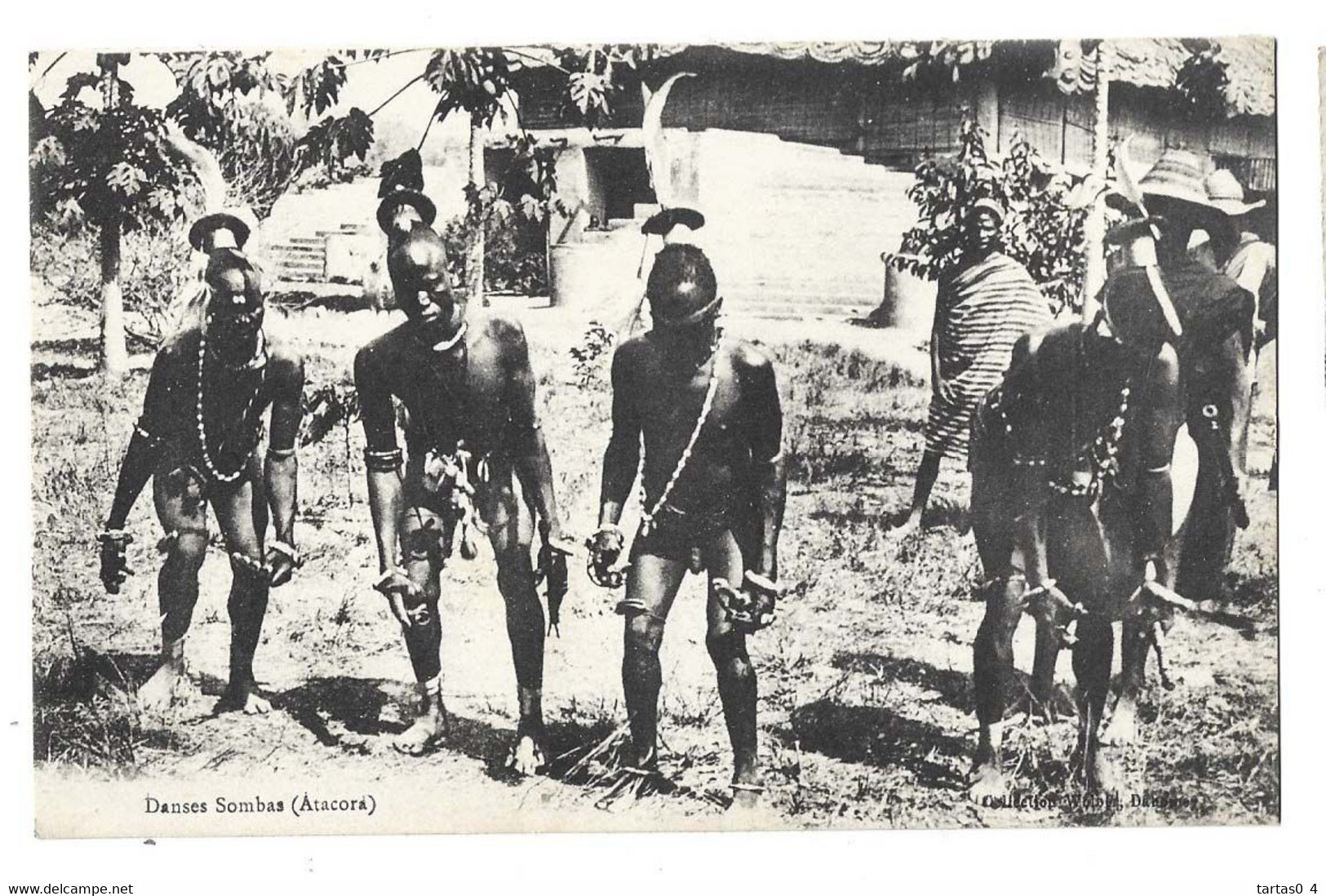 DAHOMEY - Danses Sombas ( Atacora ) Beau Plan Animé Bon état - Dahomey