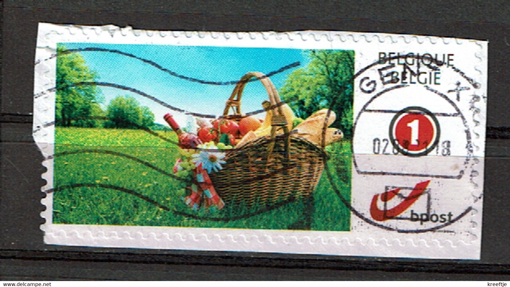 Persoonlijke Postzegel Picnicmand - Altri & Non Classificati