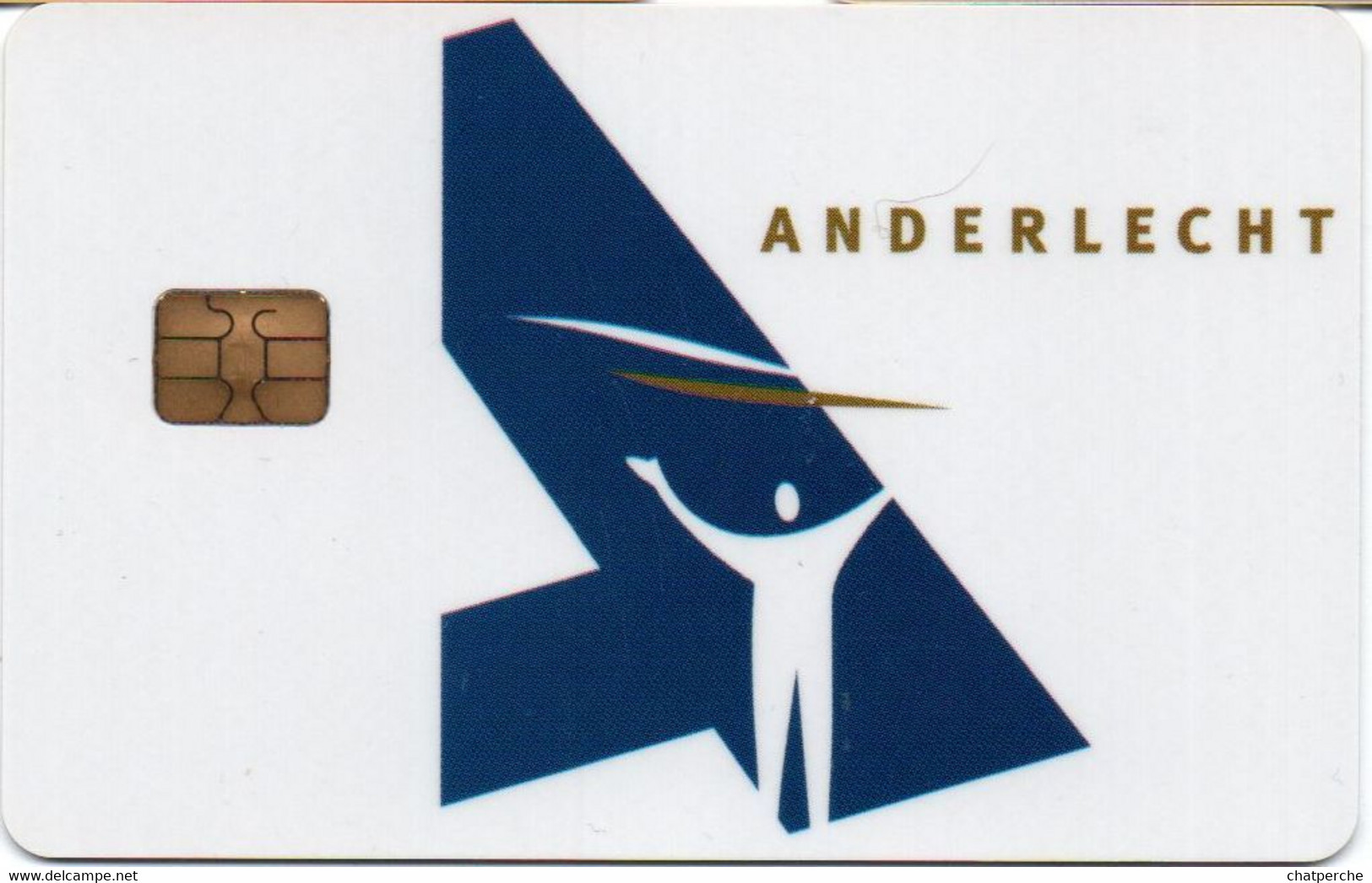 STATIONNEMENT PAYS-BAS NEDERLAND CARTE A PUCE PREPAID CHIP CARD NO PIAF ANDERLECHT - Non Classificati