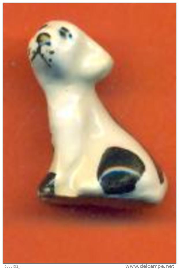 Feve Faience Cera Canou " Un Chien " - Oude