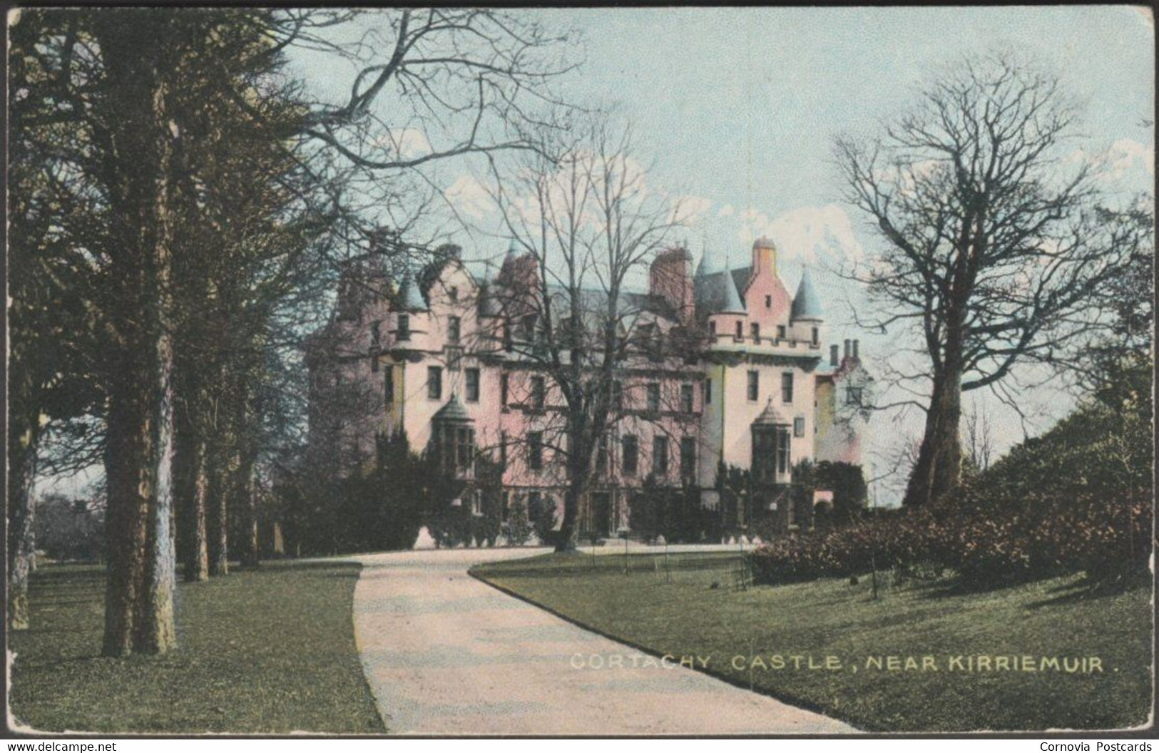 Cortachy Castle, Near Kirriemuir, Angus, C.1905 - National Series Postcard - Angus