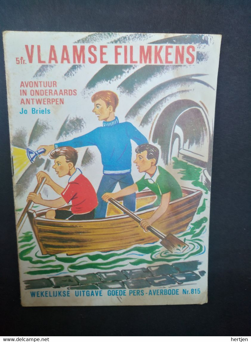 Vlaamse Filmkens 815 - Avontuur In Onderaards Antwerpen - Jo Briels - Juniors