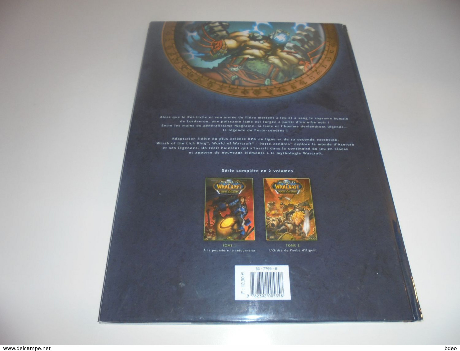 LOT EO WORLD OF WARCRAFT PORTE CENDRES TOME 2/ BE