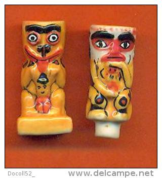 2 Feves En Une Porcelaine - Totem - 2 Scans - Histoire