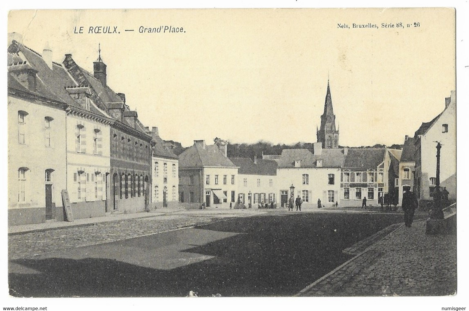 LA  ROEULX  ---  Grand'Place - Le Roeulx