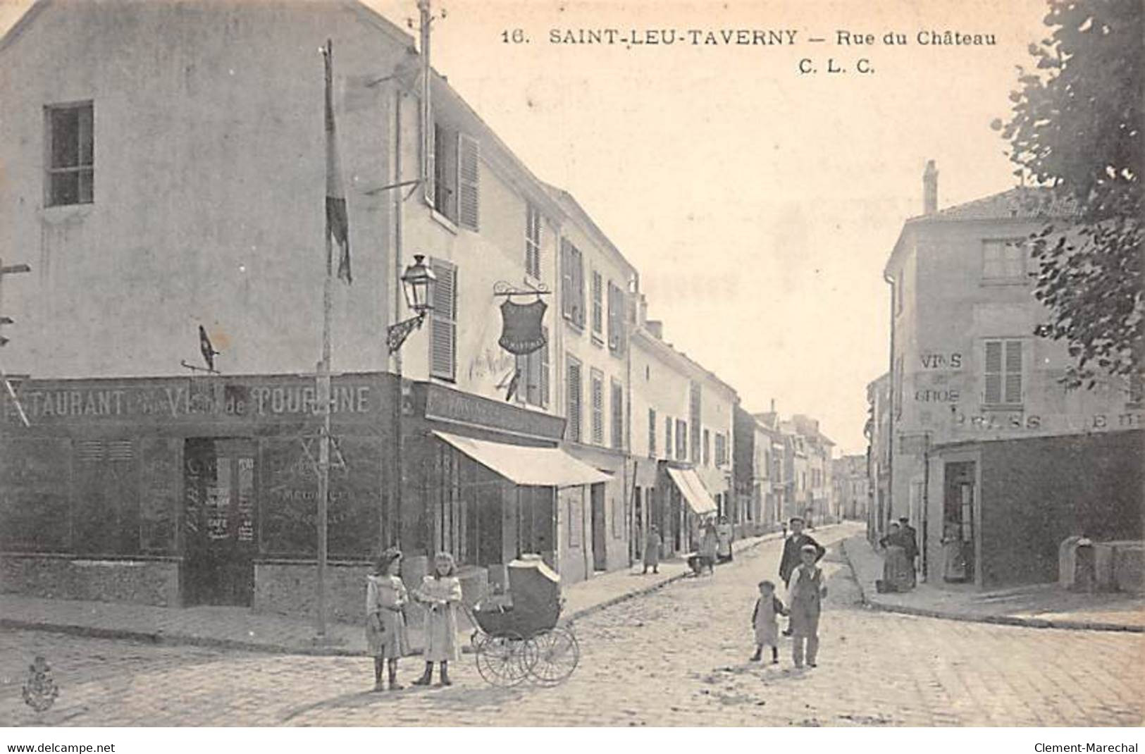 SAINT LEU - TAVERNY - Rue Du Château - Très Bon état - Saint Leu La Foret