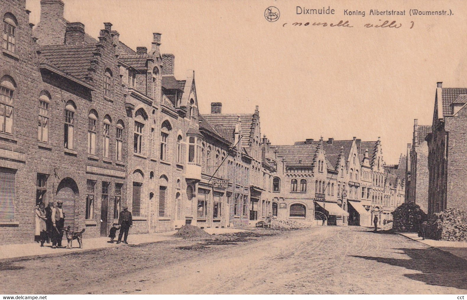 Dixmuide  Diksmuide  Koning Albertstraat (Woumenstr.) - Diksmuide