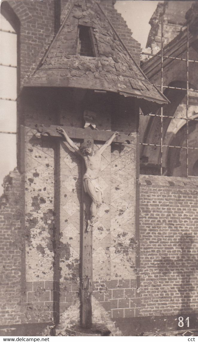 Zandvoorde Zonnebeke Kerk Tijdens De Eerste Wereldoorlog - Zonnebeke