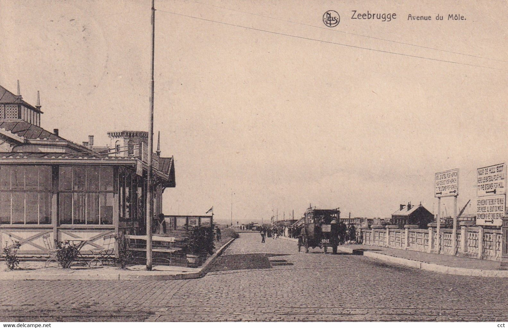 Zeebrugge  Avenue Du Môle   Edition J Reveyn - Zeebrugge