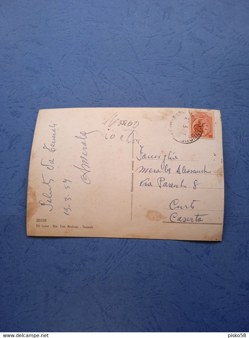 Italia-termoli-piazzale S.antonio E Paese Vecchio-fg-1957 - Other & Unclassified