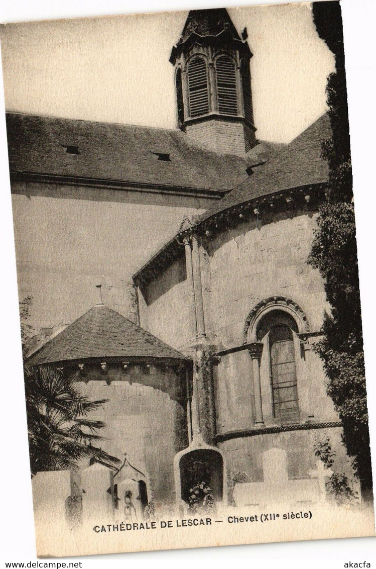 CPA Cathedrale De LESCAR - Chevet (163048) - Lescar