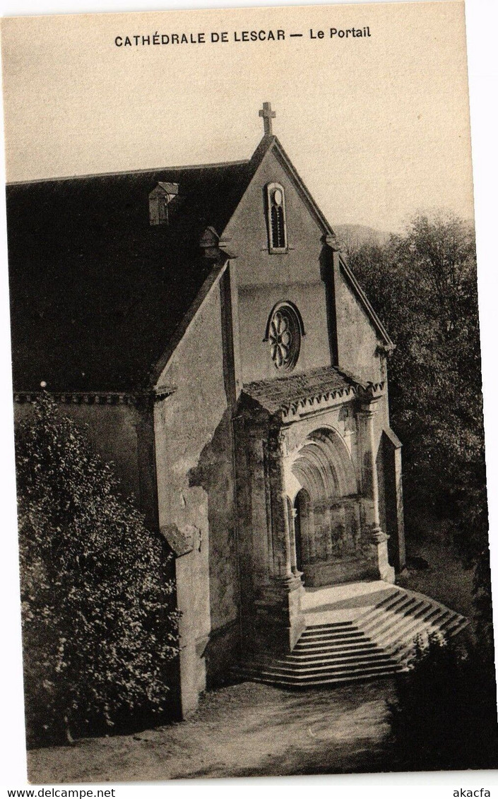 CPA Cathedrale De LESCAR - Le Portail (163049) - Lescar