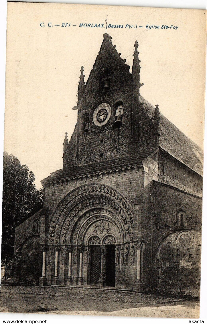 CPA MORLAAS Basses - Église Ste-Foy (163255) - Morlaas