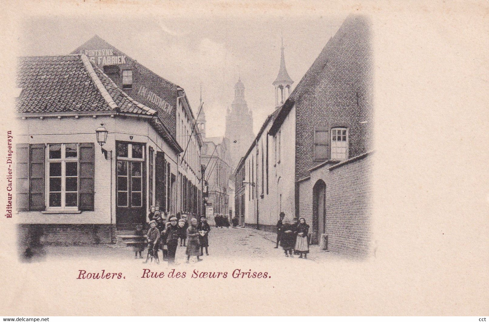 Roulers  Roeselare   Rue Des Soeurs Grises    Editeur Carlier-Dispersyn - Röselare