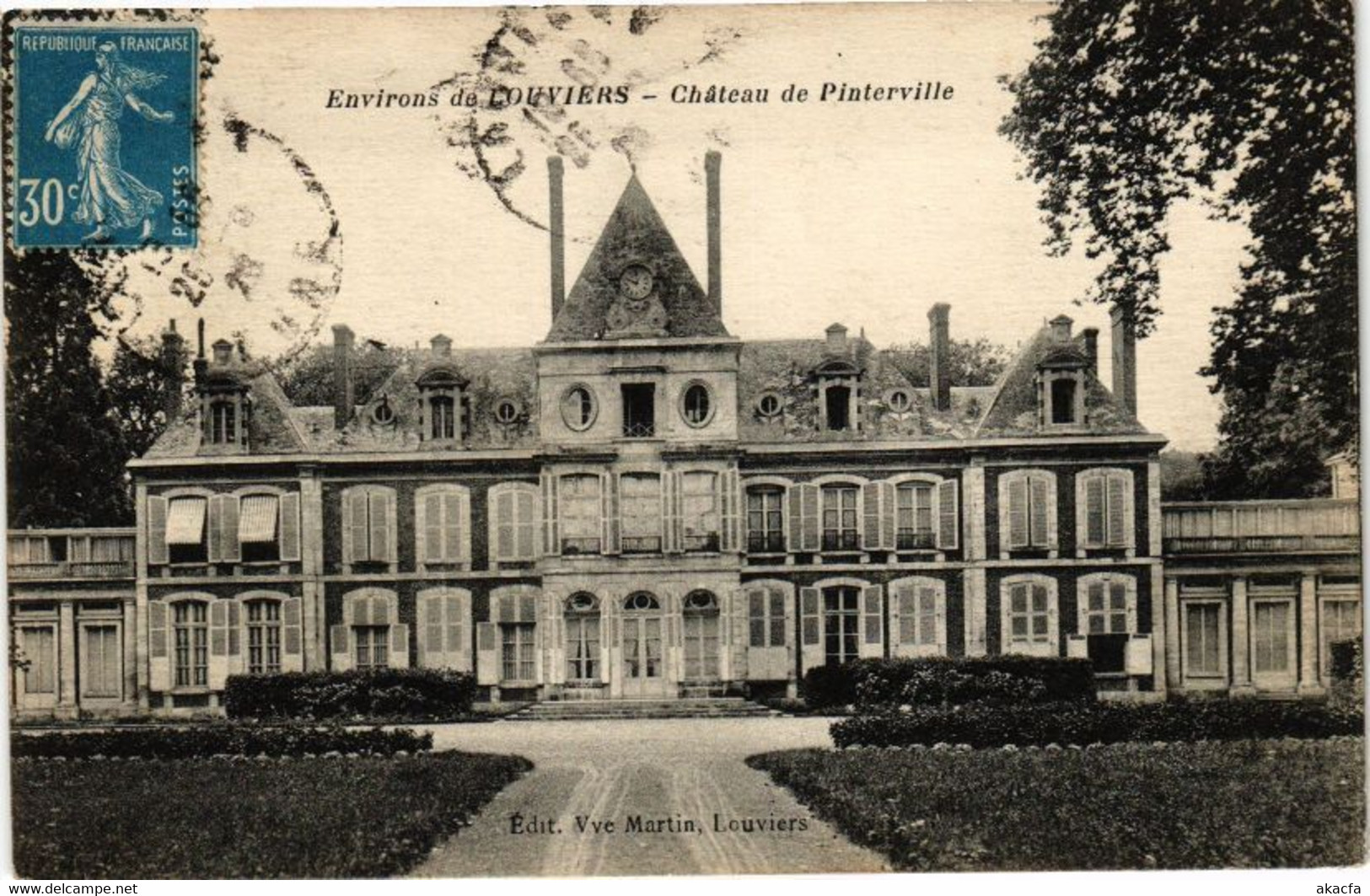 CPA Environs De LOUVIERS - Chateau De Pinterville (181937) - Pinterville