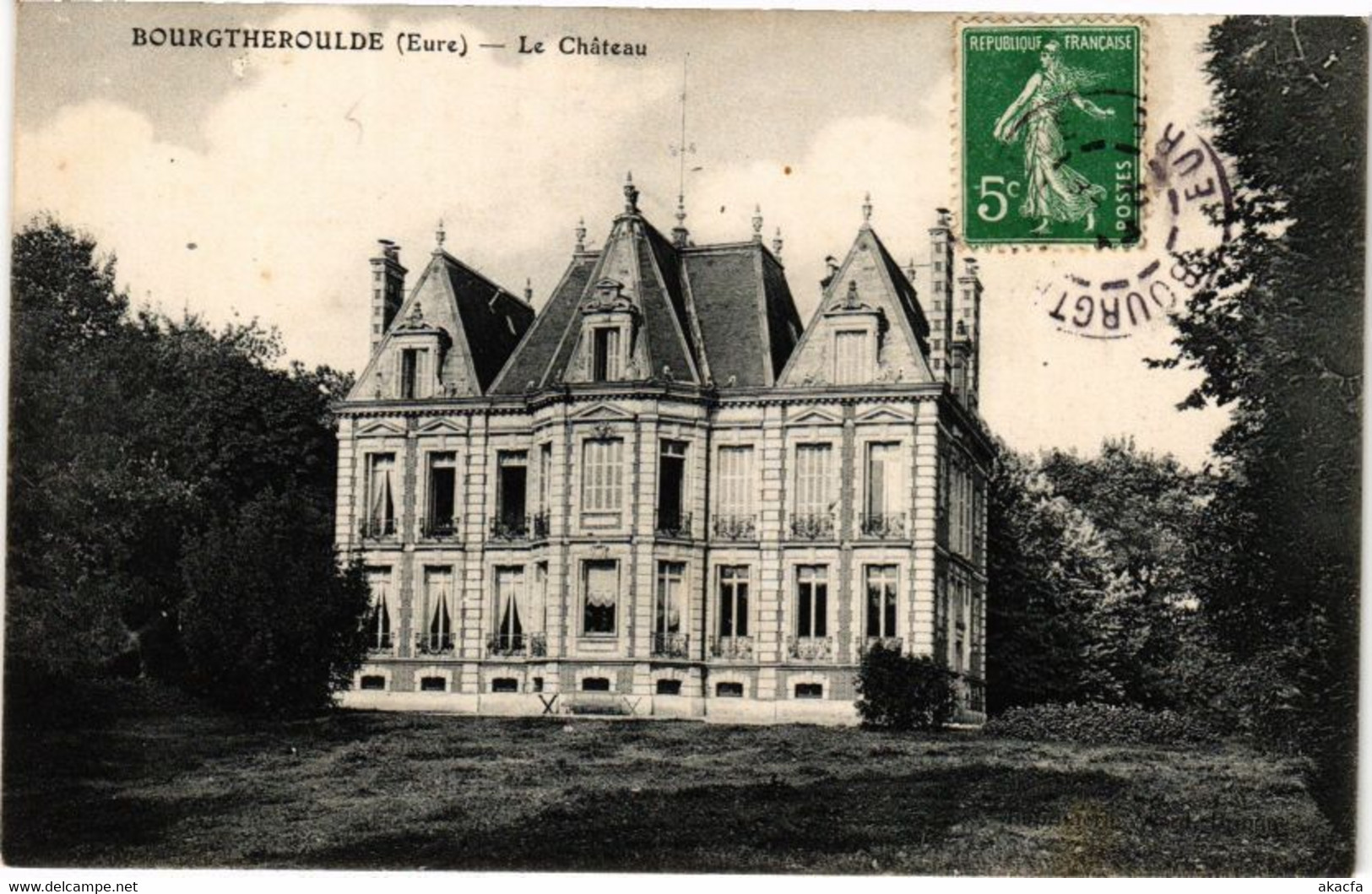 CPA BOURGTHEROULDE - Le Chateau (181813) - Bourgtheroulde