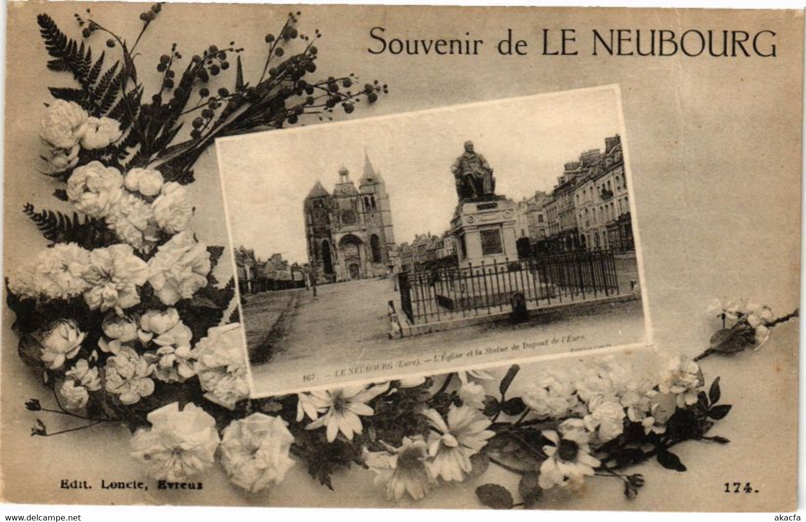 CPA Souvenir De Le NEUBOURG (182329) - Le Neubourg