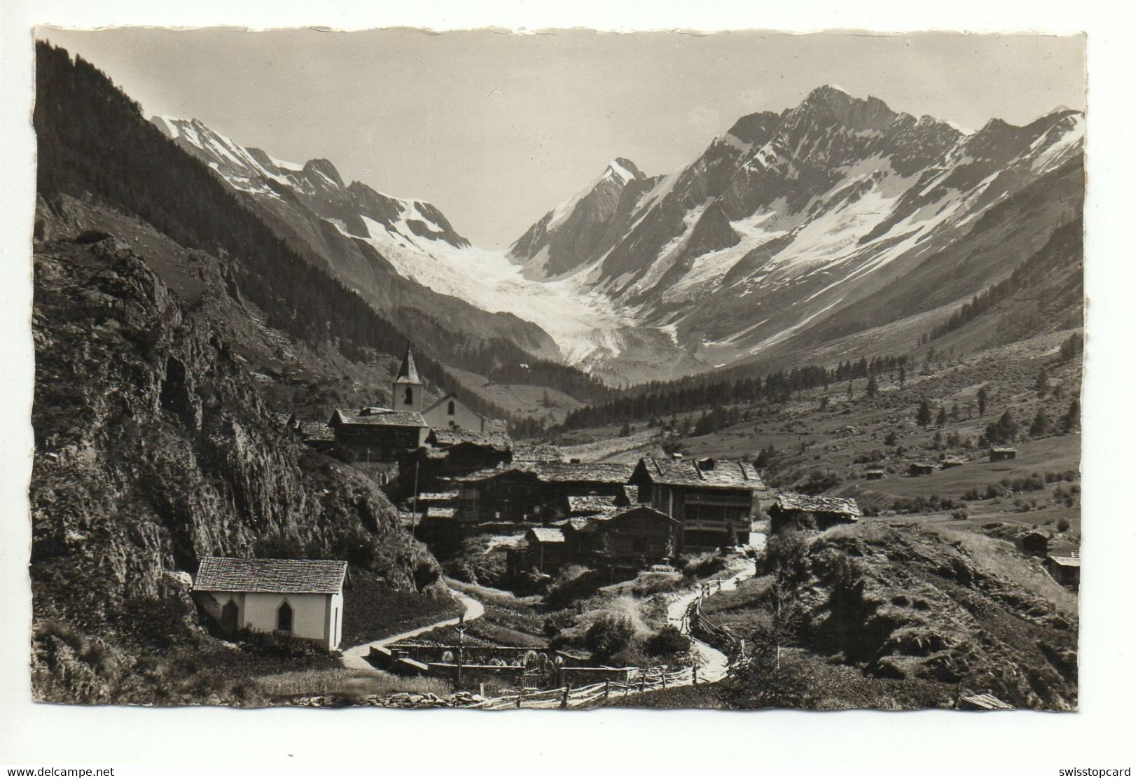 BLATTEN Im Lötschental Stempel Hotels Fafleralp - Blatten