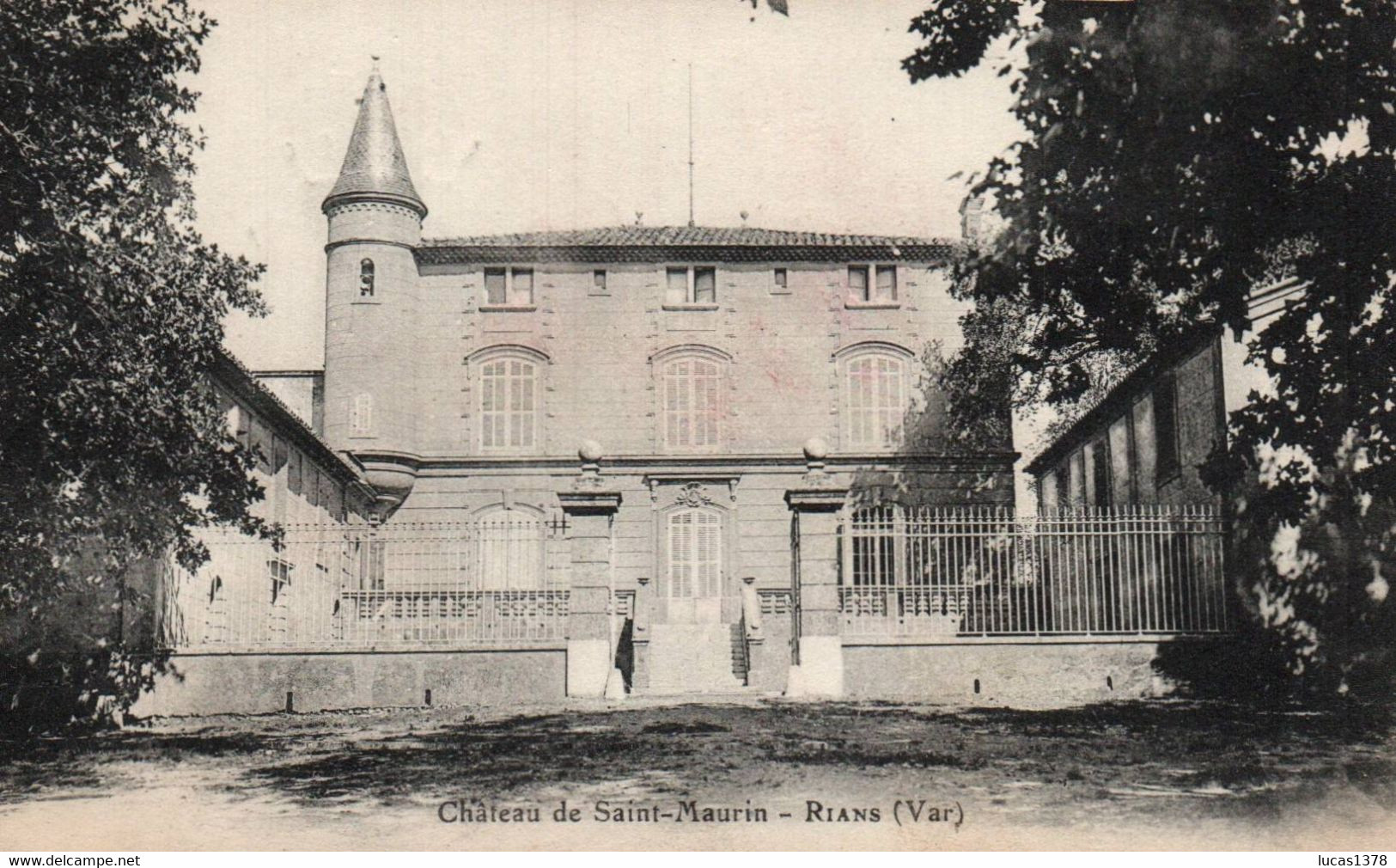 83 / RIANS / CHATEAU DE SAINT MAURIN - Rians