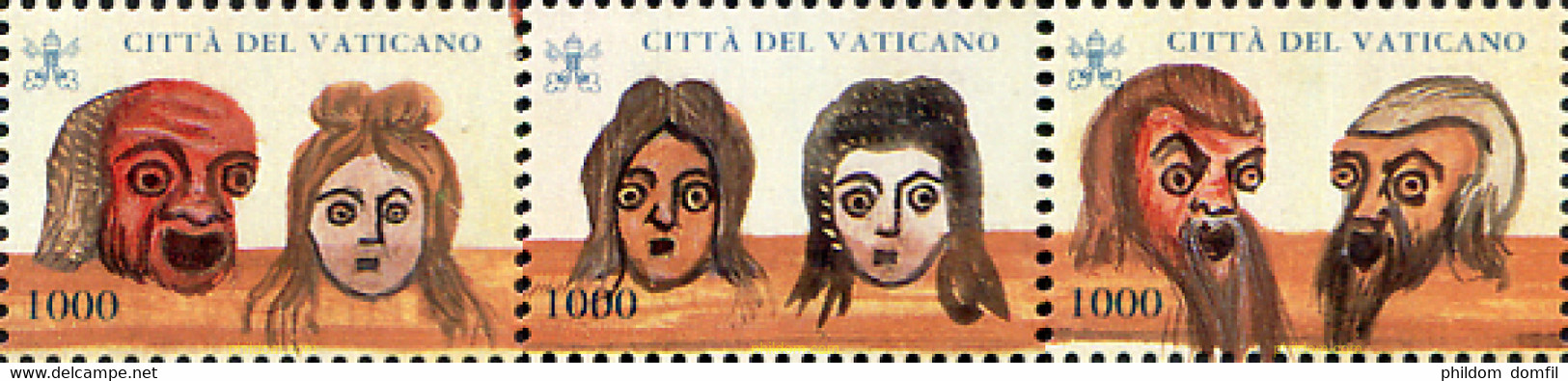 128798 MNH VATICANO 1997 EXPOSICION SOBRE LOS CLASICOS EN EL VATICANO - Oblitérés