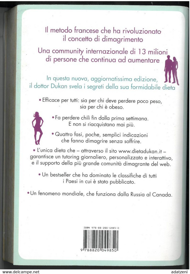 LA DIETA DUKAN DI PIERRE DUKAN EDITORE SPERLING & KUPFER STAMPA 2012 PAGINE 334 DIMENSIONI CM 21x14 COPERTINA MORBIDA CO - Maison Et Cuisine