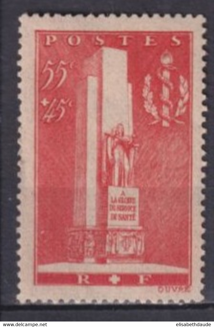 1938 - YVERT N° 395 ** MNH - COTE = 25 EUR. - - Nuevos