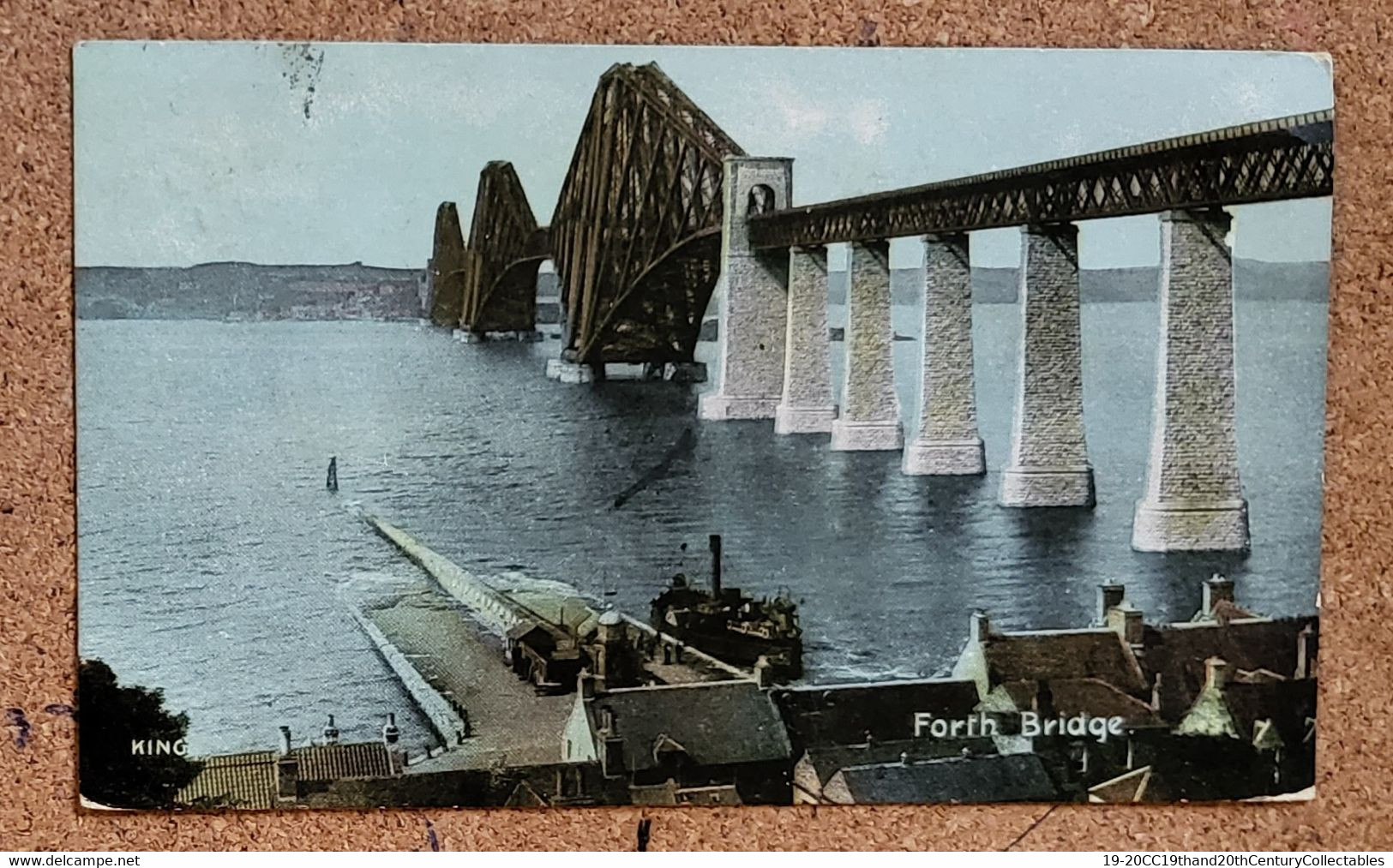 3 SCOTTISH CARDS - 2 UNUSED, MODERN,  CARDS OF LOCH  LOMOND AND REINDEER IN CAIRNGORMS AND A 1907 CARD OF FORTH BRIDGE