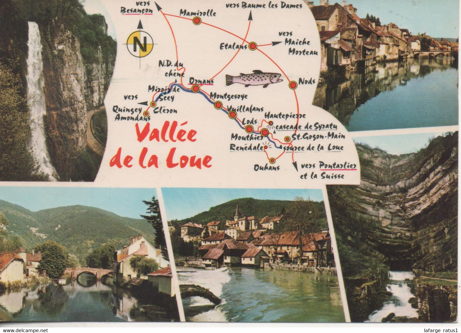 Vallee De La Loue Vues - Franche-Comté