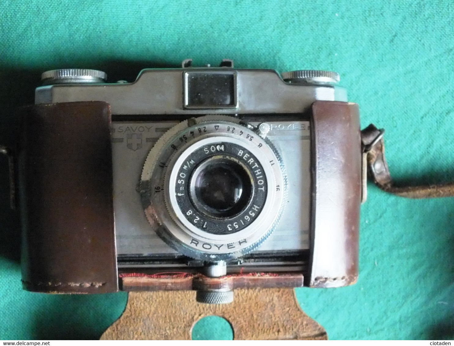 Appareil Photo Ancien SAVOY - ROYER + Flash AGFA ISI C + Cellule SEKONIC Auto Lumi L86 - Années 1950 - Fototoestellen