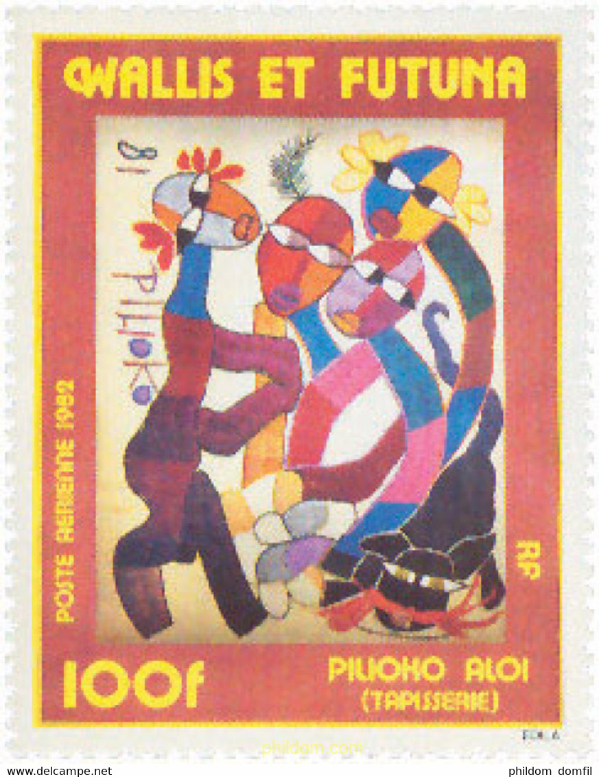 130464 MNH WALLIS Y FUTUNA 1982 TAPICERIA - Used Stamps