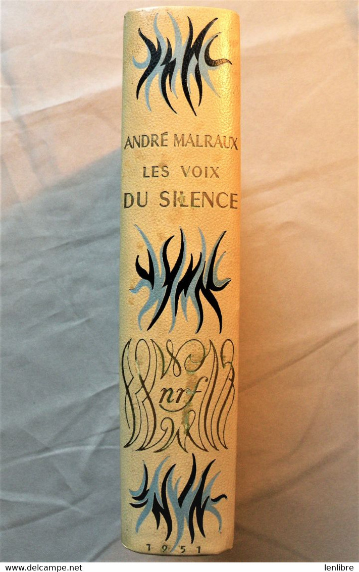 ANDRE MALRAUX, Les Voix Du Silence. NRF. Cartonnage P.Bonnet. 1951. - La Pléiade