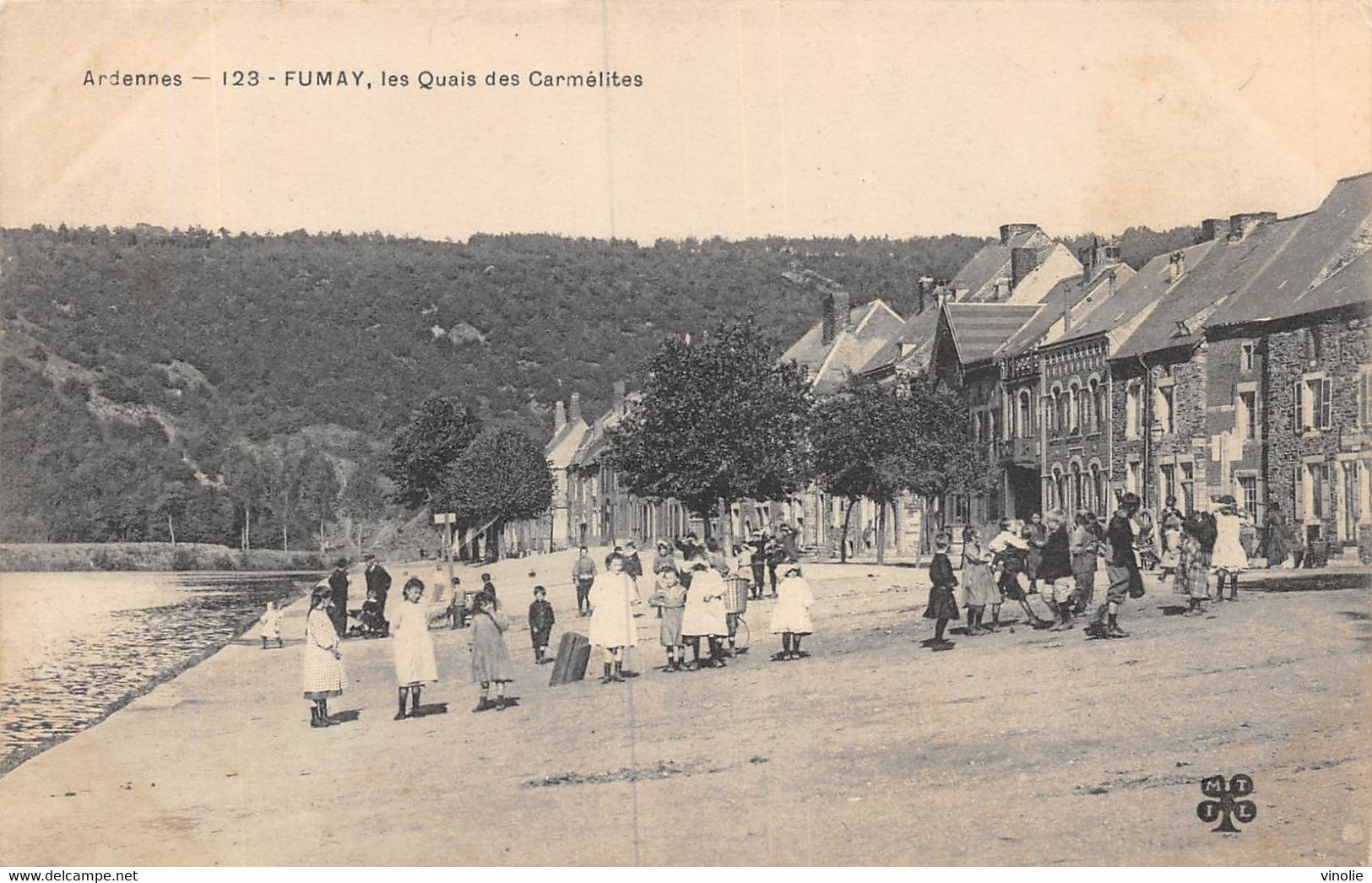 22-5312 : FUMAY. LES QUAIS DES CARMELITES - Fumay