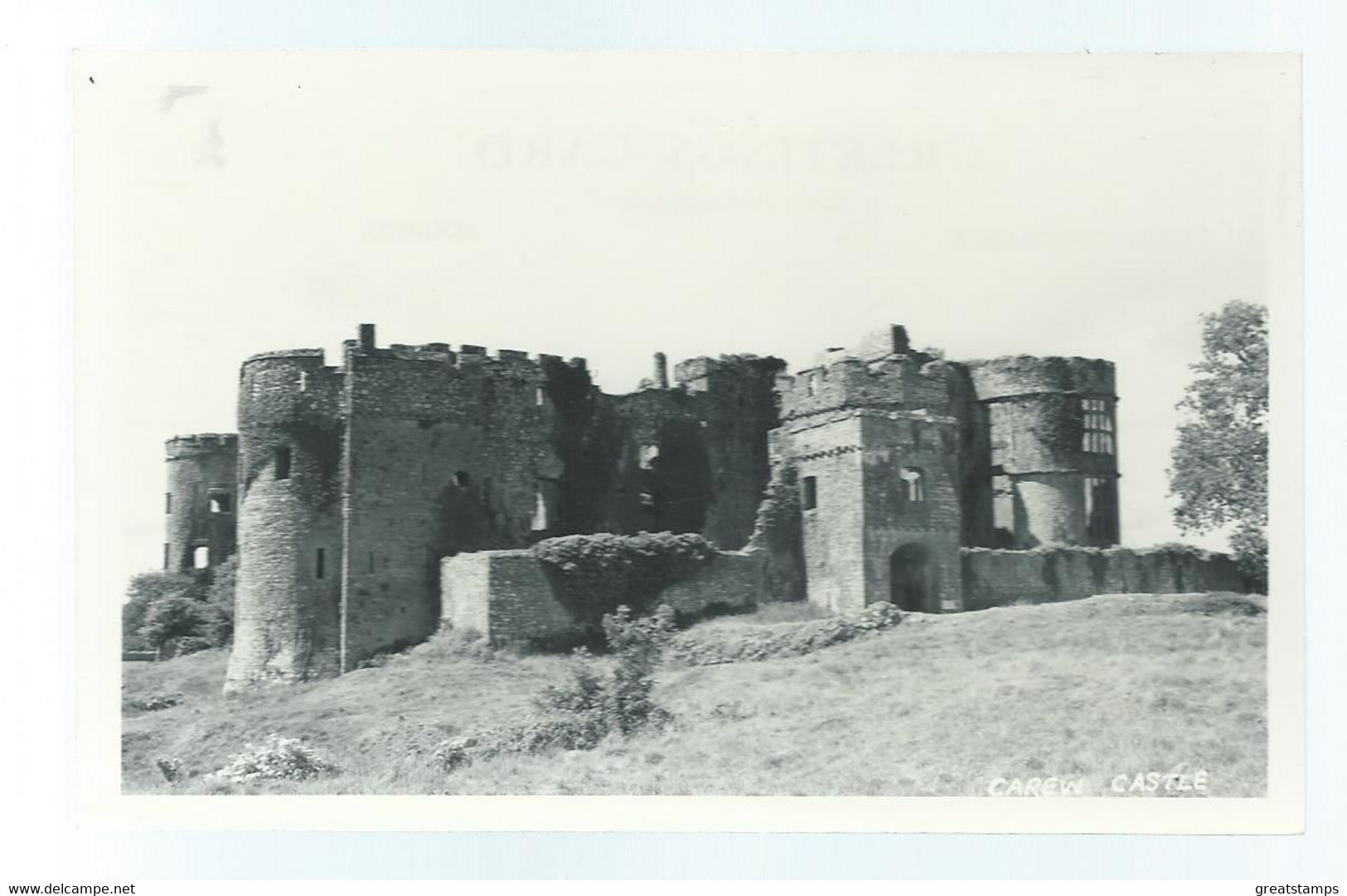 Devon Postcard Carew Castle Unused Squibb's Studios Unused - Lynmouth & Lynton