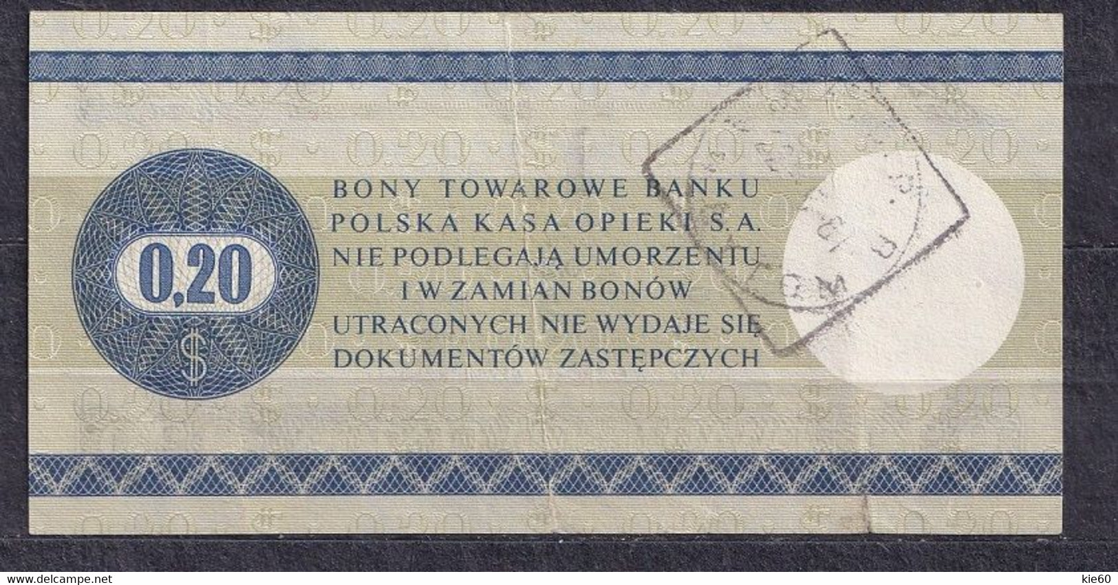 Poland  - 1979 - 20 Cent . FX38...XF - Pologne