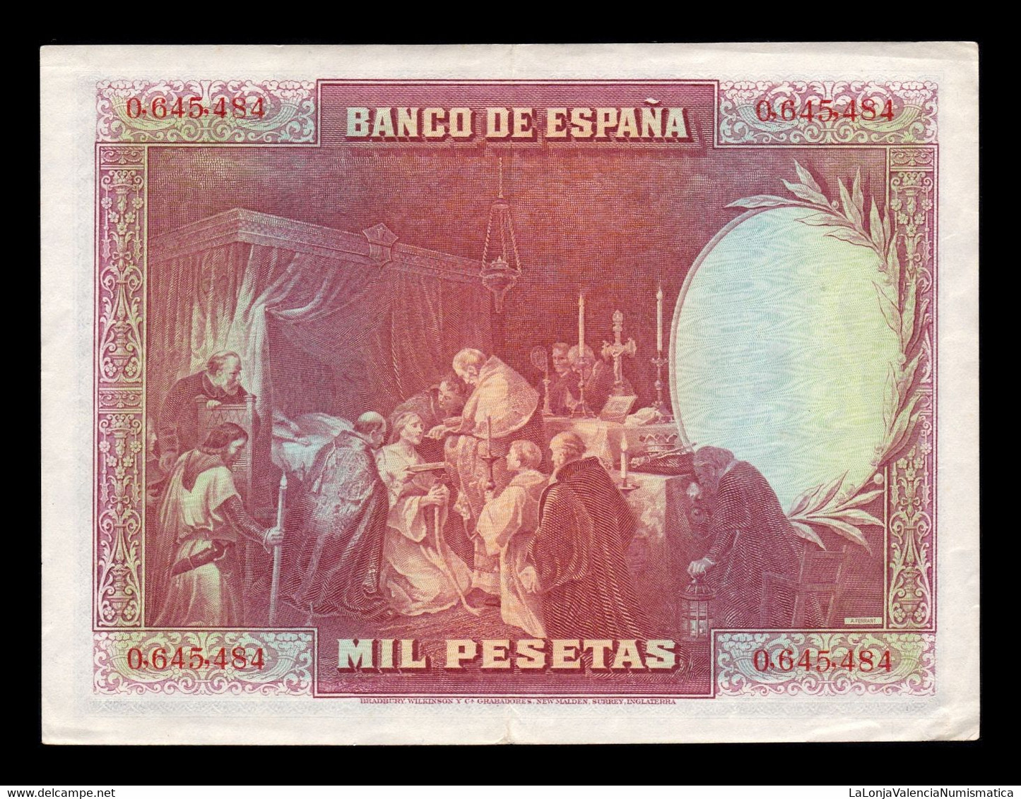 España Spain 1000 Pesetas San Fernando 1928 Pick 78 EBC XF - 1000 Peseten