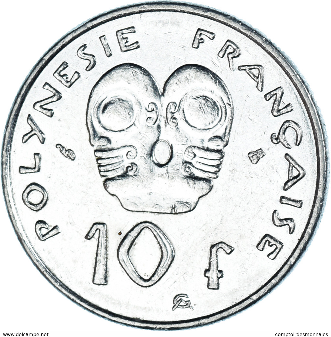 Monnaie, Polynésie Française, 10 Francs, 2000 - Frans-Polynesië