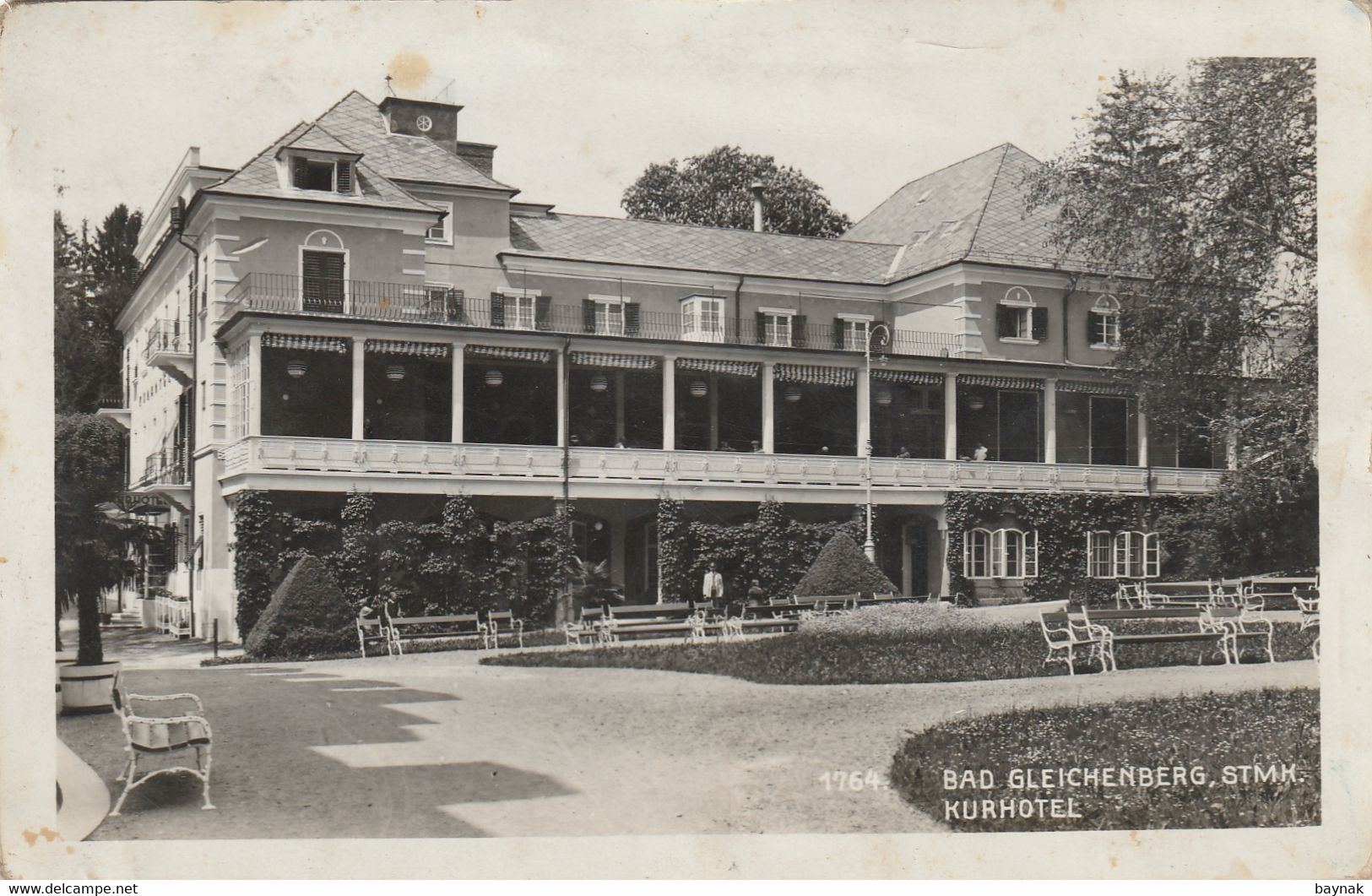 ST437   --  BAD GLEICHENBERG  --   KURHOTEL  --  1932 - Bad Gleichenberg