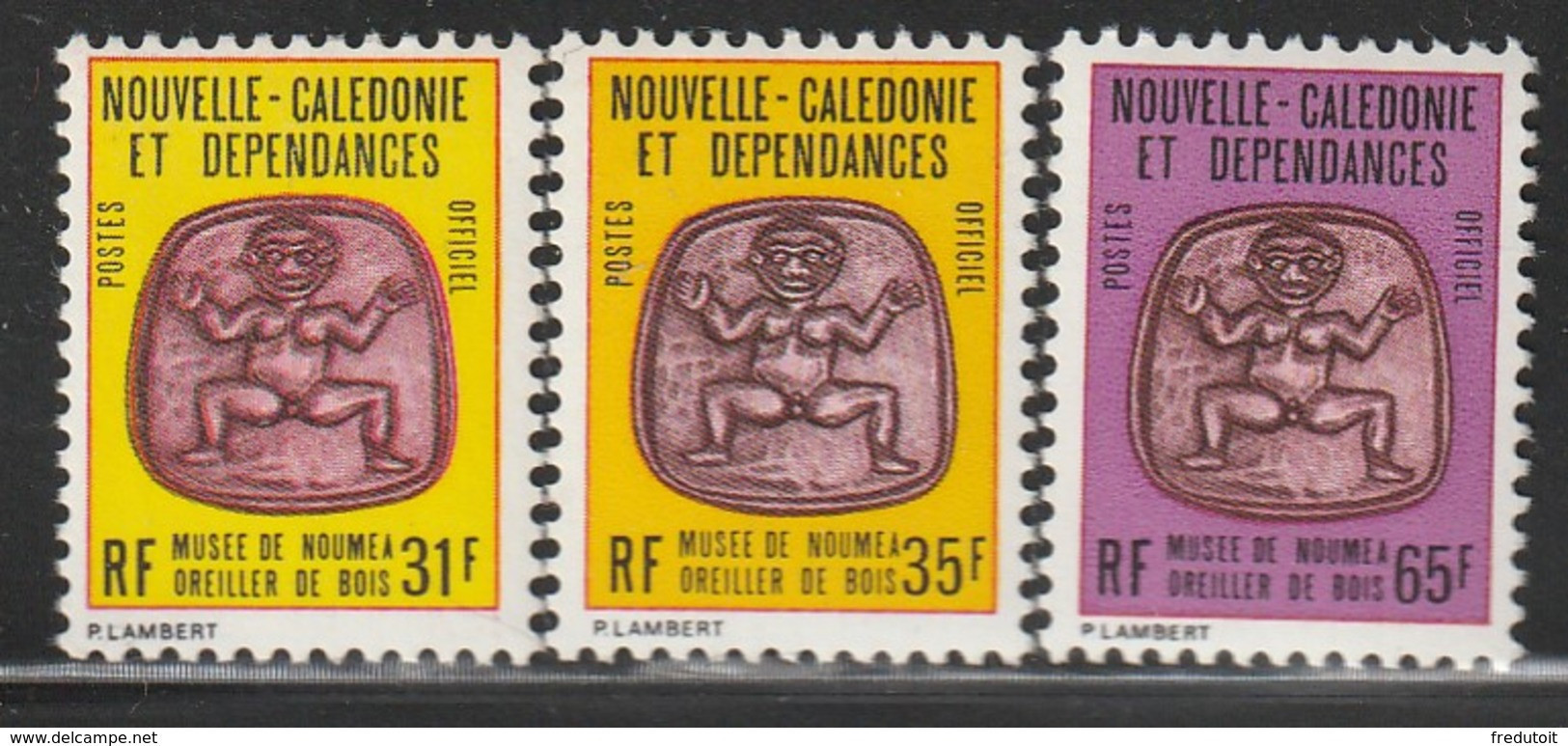 NOUVELLE CALEDONIE - Timbres De SERVICE N°34/6 ** (1983-84) - Dienstmarken