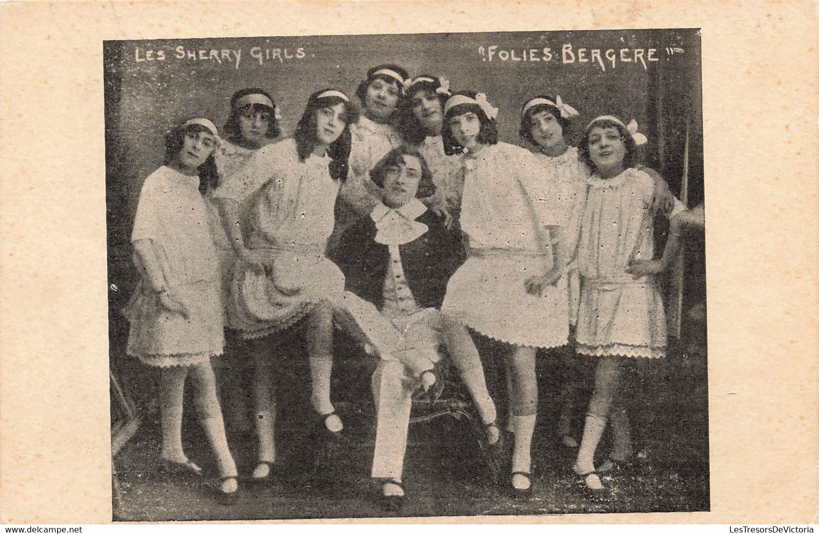 CPA Cabaret - Les Sherry Girls - Folies Bergères - - Cabaret