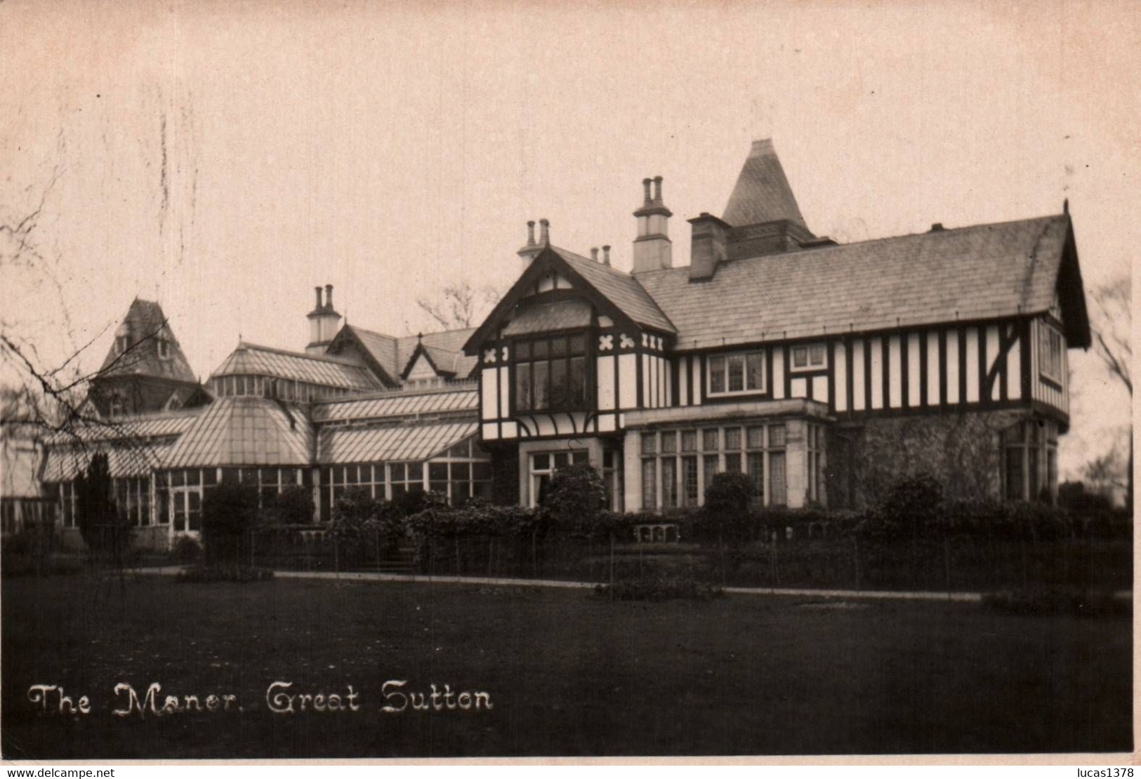 PHOTO CARD / GREAT SUTTON / THE MANOR - Other & Unclassified