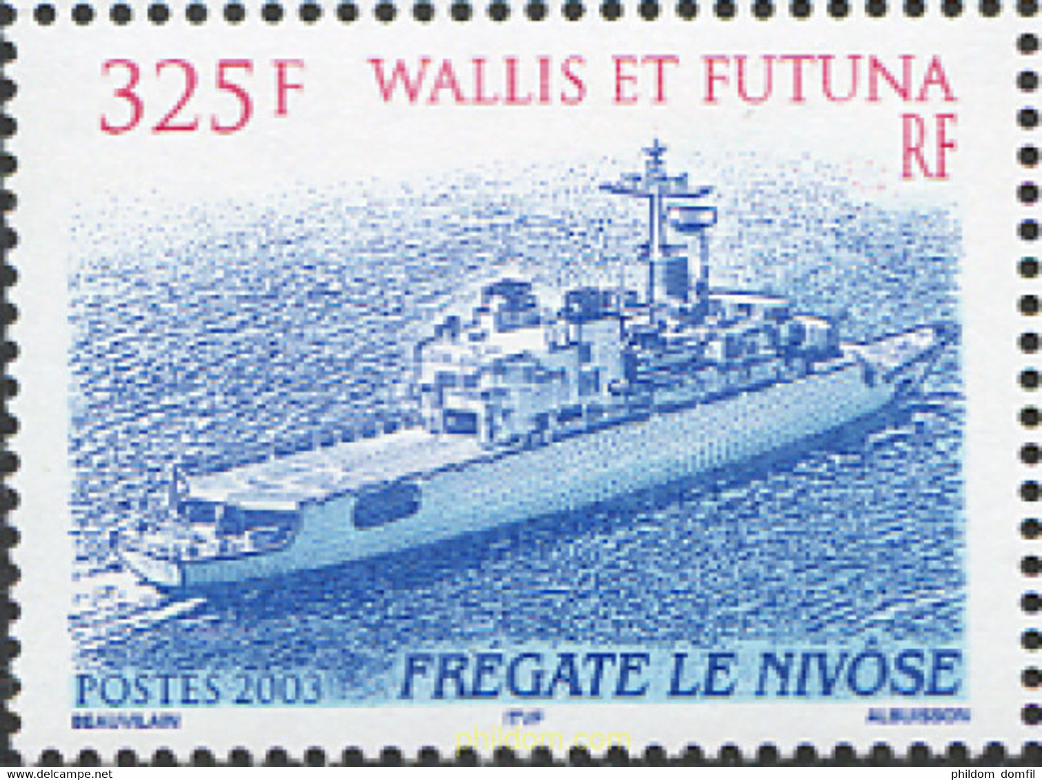 133342 MNH WALLIS Y FUTUNA 2003 FRAGATA LE NIVOSE - Used Stamps