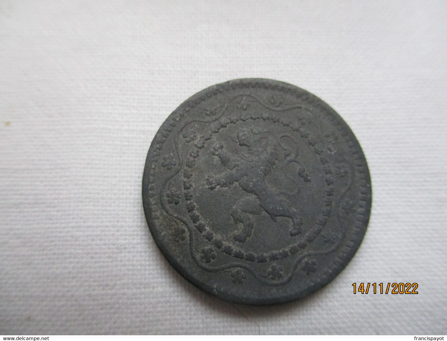 Belgique: 10 Centimes 1915 - 5 Cents