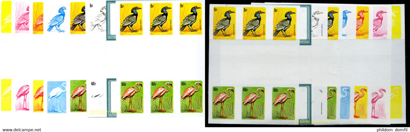 202398 MNH BURUNDI 1980 AVES - Unused Stamps