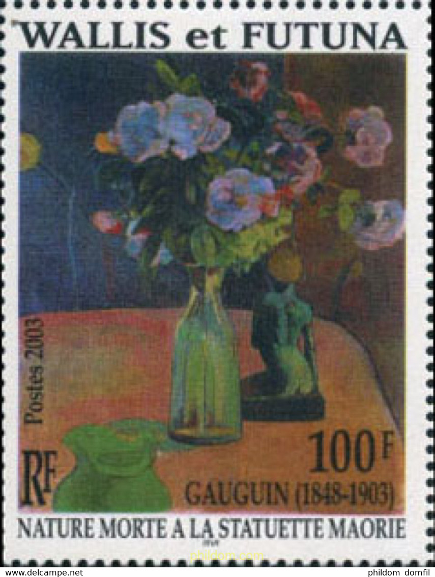 135160 MNH WALLIS Y FUTUNA 2003 CENTENARIO DE LA MUERTE DE PAUL GAUGUIN - Oblitérés