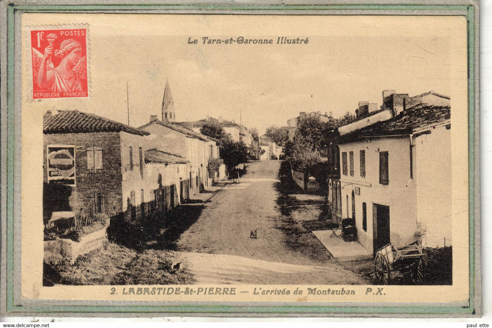 CPA - (82) LABASTIDE-SAINT-PIERRE - Aspect De L'arrivée De Montauban En 1939 - Labastide Saint Pierre