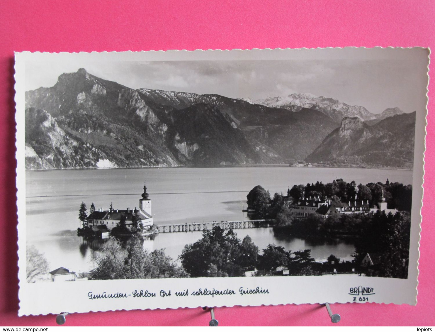 Autriche - Gmünden Schloss Orth Mit Schlafender Griechin  - R/verso - Gmunden