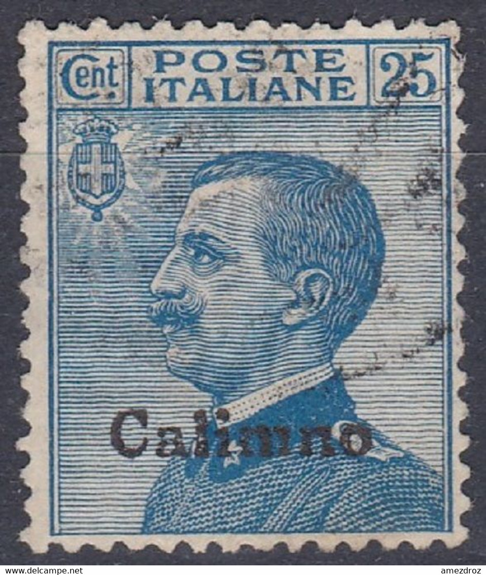 Egée - Calimno Calino 1912 N° 5 Timbre Italien Surchargé (H24) - Egée (Calino)